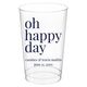 Oh Happy Day Clear Plastic Cups Image 1 of 3