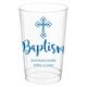 Ornate Celtic Cross Clear Plastic Cups Image 3 of 3