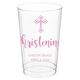 Ornate Celtic Cross Clear Plastic Cups Image 2 of 3