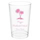 Palm Trees Clear Plastic Cups Image 3 of 3