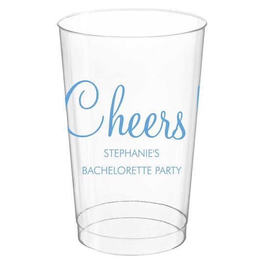 Perfect Cheers Clear Plastic Cups