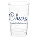 Perfect Cheers Clear Plastic Cups Image 7 of 8