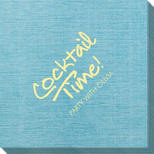 Studio Cocktail Time Bamboo Luxe Napkins