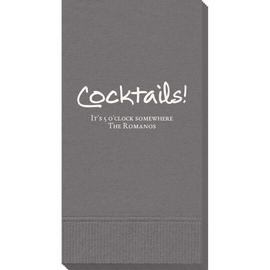 Studio Cocktails Guest Towels