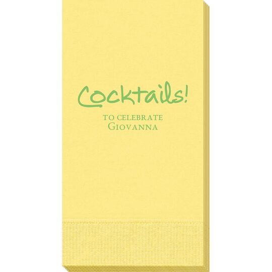Studio Cocktails Guest Towels