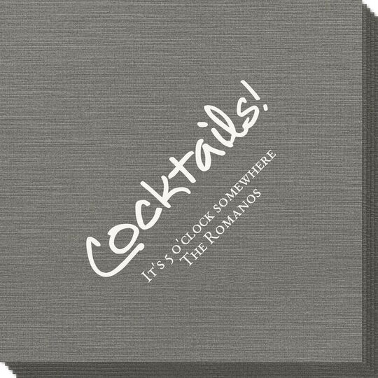 Studio Cocktails Bamboo Luxe Napkins