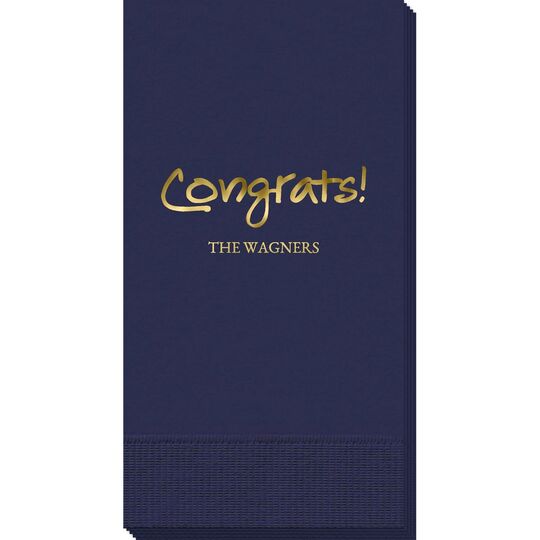 Studio Congrats Guest Towels