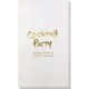 Studio Cocktail Party Bamboo Luxe Guest Towels Image 1 of 2