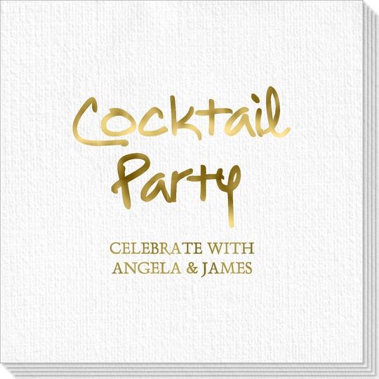 Studio Cocktail Party Deville Napkins