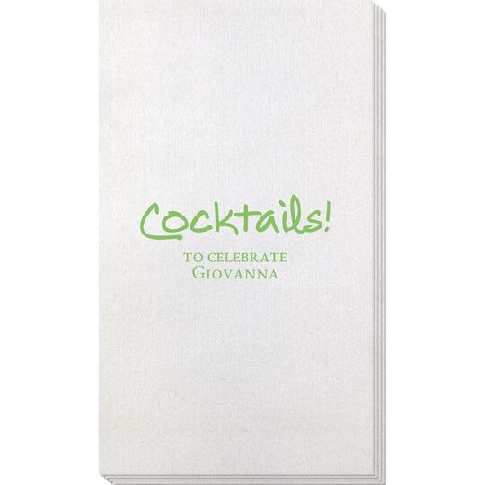 Studio Cocktails Bamboo Luxe Guest Towels