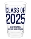 Proud Class of Graduation Clear Plastic Cups Image 3 of 3