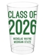Proud Class of Graduation Clear Plastic Cups Image 1 of 3