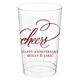 Refined Cheers Clear Plastic Cups Image 4 of 9