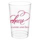 Refined Cheers Clear Plastic Cups Image 6 of 9