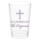 Religious Cross Clear Plastic Cups Image 3 of 4
