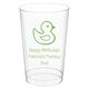 Rubber Ducky Clear Plastic Cups Image 2 of 2
