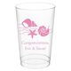 Sea Shells Clear Plastic Cups Image 1 of 2
