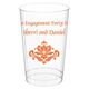 Simply Ornate Scroll Clear Plastic Cups Image 2 of 2