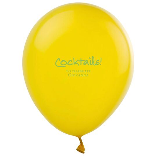 Studio Cocktails Latex Balloons