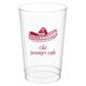 Sombrero Clear Plastic Cups Image 2 of 2