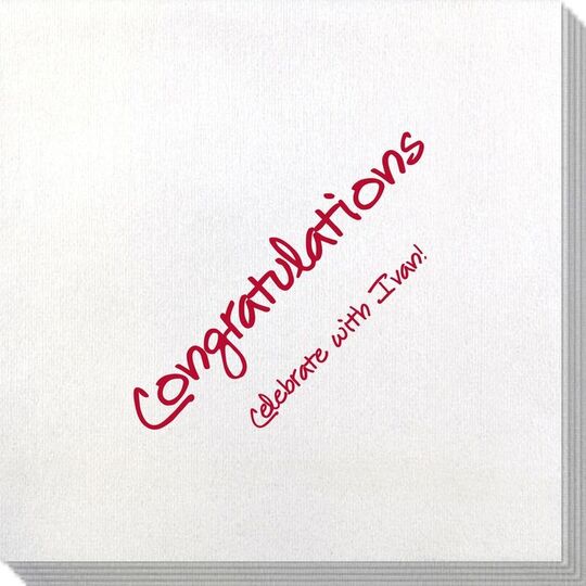 Studio Congratulations Bamboo Luxe Napkins