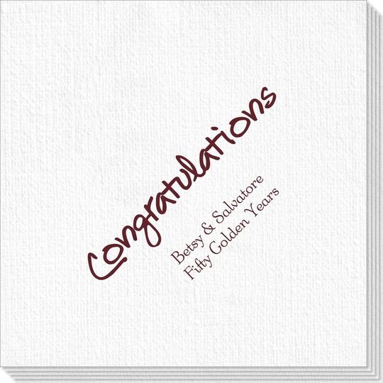 Studio Congratulations Deville Napkins