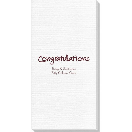 Studio Congratulations Deville Guest Towels