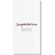 Studio Congratulations Deville Guest Towels Image 3 of 6