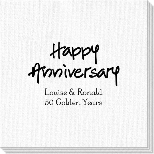 Studio Happy Anniversary Deville Napkins