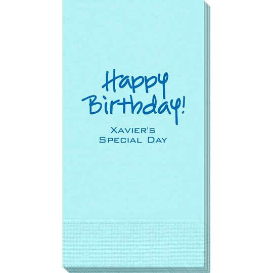 Studio Happy Birthday Guest Towels