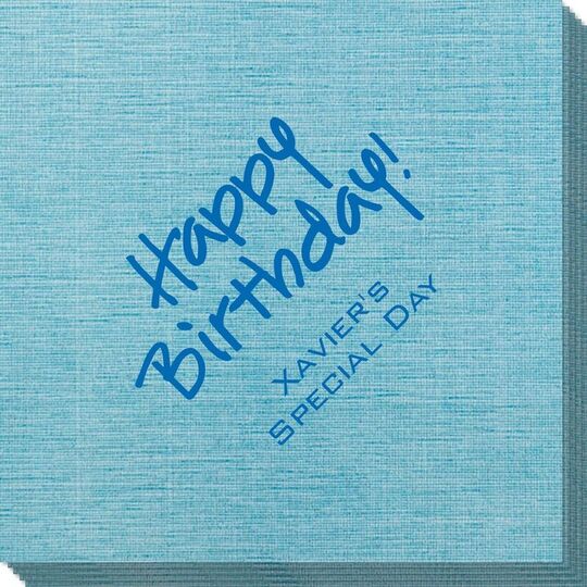 Studio Happy Birthday Bamboo Luxe Napkins