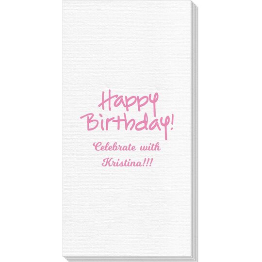 Studio Happy Birthday Deville Guest Towels