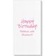 Studio Happy Birthday Deville Guest Towels Image 2 of 2