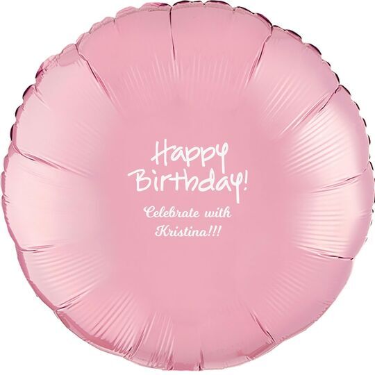 Studio Happy Birthday Mylar Balloons