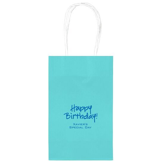 Studio Happy Birthday Medium Twisted Handled Bags