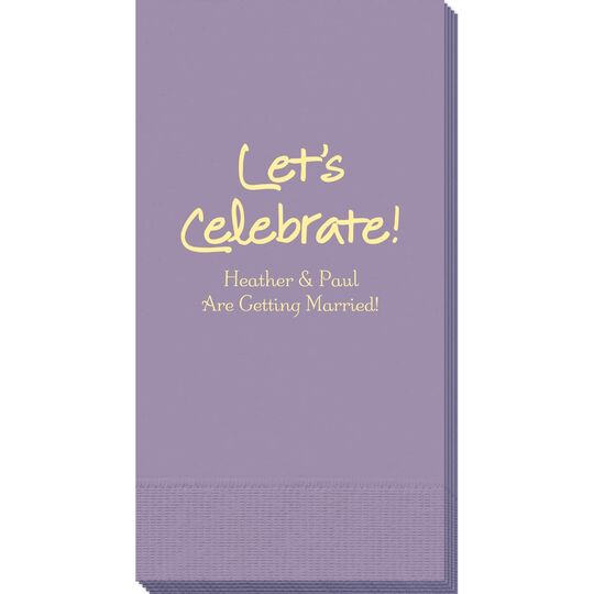 Studio Let's Celebrate Guest Towels