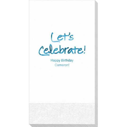 Studio Let's Celebrate Guest Towels