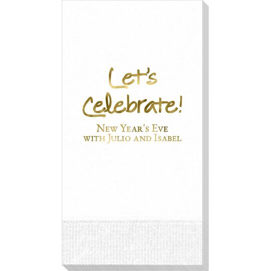 Studio Let's Celebrate Guest Towels