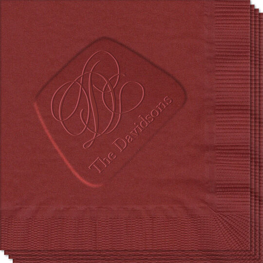 Estate Embossed Cocktail Napkins