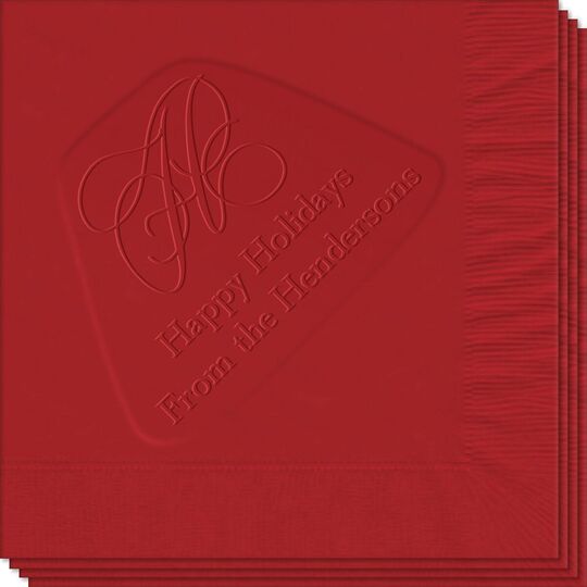 Estate Embossed Cocktail Napkins