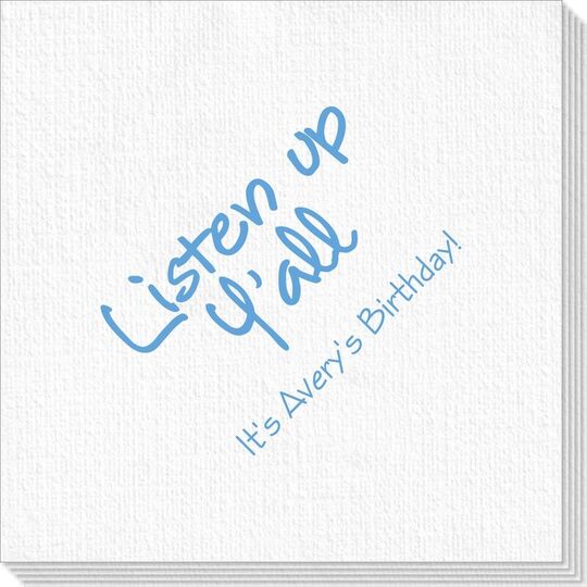 Studio Listen Up Y'All Deville Napkins