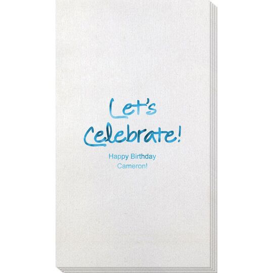 Studio Let's Celebrate Bamboo Luxe Guest Towels