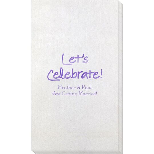 Studio Let's Celebrate Bamboo Luxe Guest Towels