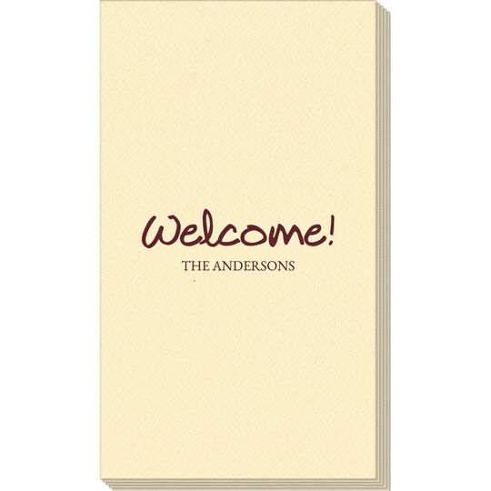 Studio Welcome Linen Like Guest Towels