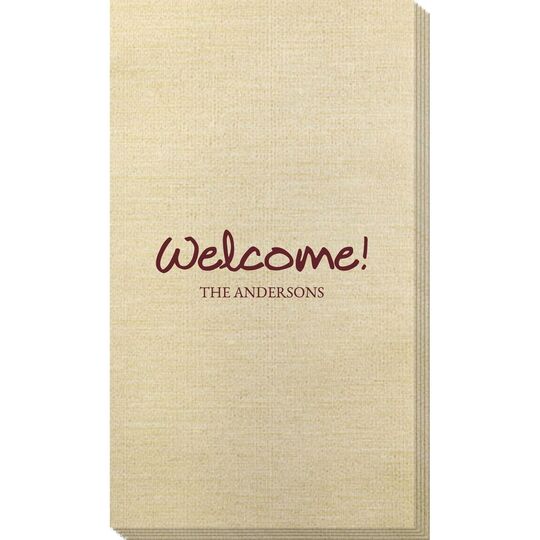 Studio Welcome Bamboo Luxe Guest Towels