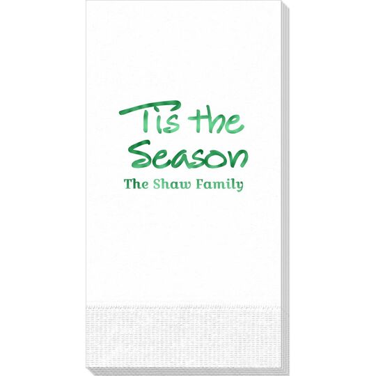 Studio 'Tis The Season Guest Towels