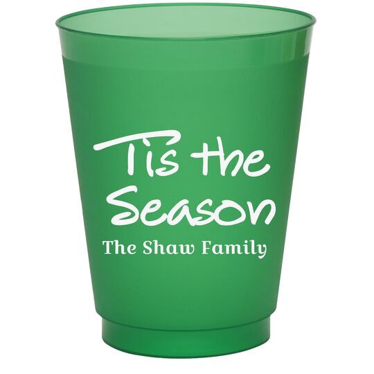 Studio 'Tis The Season Colored Shatterproof Cups