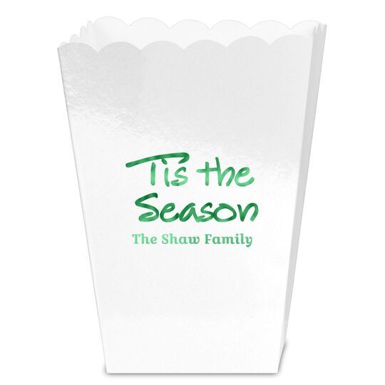 Studio 'Tis The Season Mini Popcorn Boxes