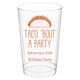 Taco Bout A Party Clear Plastic Cups Image 1 of 2
