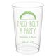 Taco Bout A Party Clear Plastic Cups Image 2 of 2